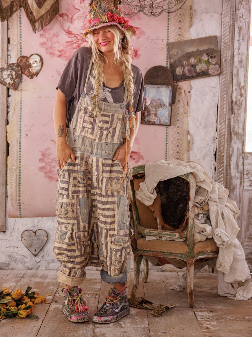 Magnolia Pearl Overalls 162 Frankie Overalls